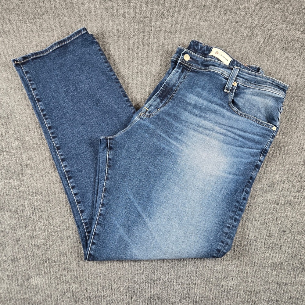 AG Jeans Adriano Goldschmied Mens 42x32 Everett slim straight japenese stretch